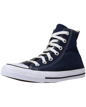 Converse Hoge Sneakers Chuck Taylor All Star Canvas - Blauw
