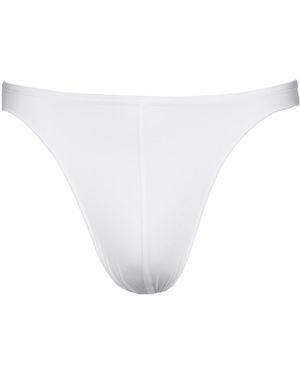 Hom Slip Plumes Micro Brief - Bianco