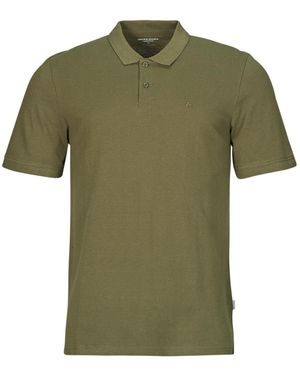 Jack & Jones Polo Jjebasic Polo Ss - Verde