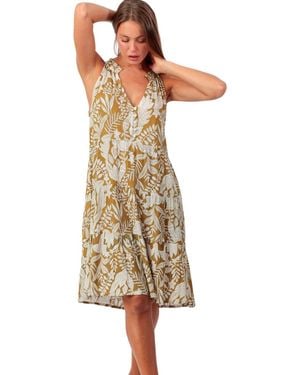 Admas Robes midi Robe estivale Jardin - Neutre