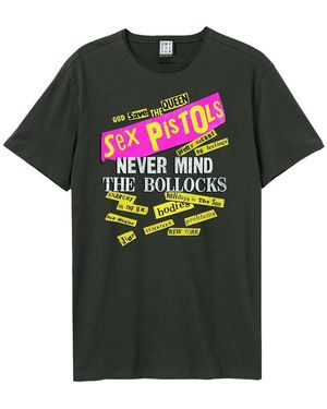 Amplified T-shirt Never Mind The Bollocks - Vert