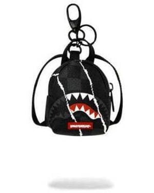 Sprayground Sac Center Rip Revealing Check - Noir