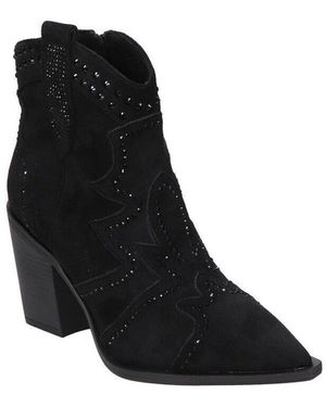 Menbur Bottes À Talon 109313 - Noir
