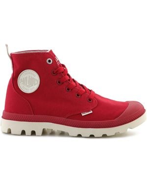 Palladium Baskets Montantes Pampa Duo Chrome 74470-656-M Chili Pepper - Rouge