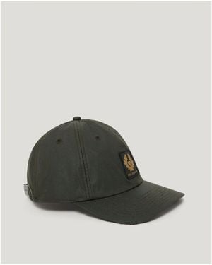 Belstaff Casquette 105347 Phoenix Wax-Faded - Vert
