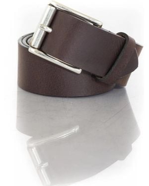 Vanzetti Ceinture V4321R1937 0680 DARK BROWN - Gris