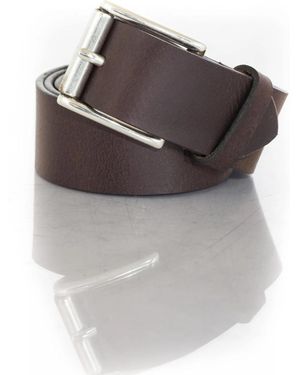 Vanzetti Ceinture V4321R1937 0680 DARK BROWN - Gris