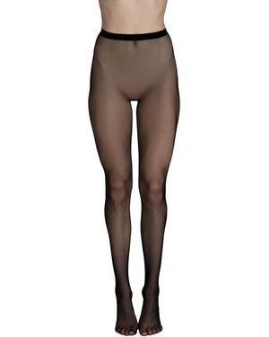 Lisca Collants & Bas Collants En Résille Sans Coutures Fashion Net - Gris