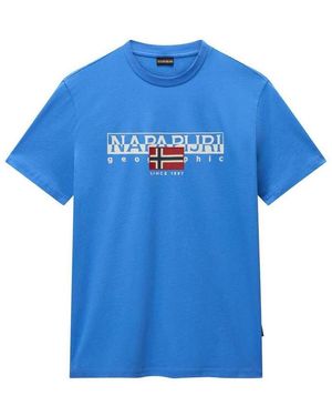 Napapijri T-shirt 176669VTPE25 - Bleu