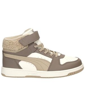 PUMA Baskets Rebound Slam Mid Cozy Ac+ Ps - Neutre