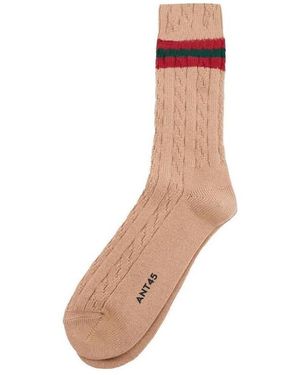 ANT45 Chaussettes Hautes Mull - Marron
