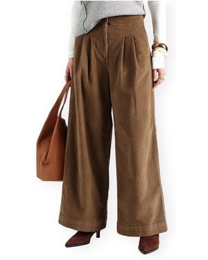 Aware Pantalons Large Noos Tala Trousers - Vert