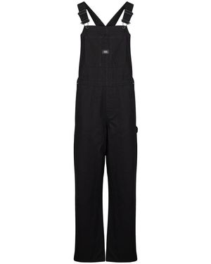 Vans Tute Jumpsuit Chore Denim Overall - Nero