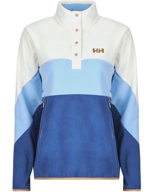 Helly Hansen Fleece Jack W Daybreaker Hugg Snap Fleece - Blauw