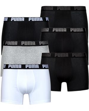 PUMA Boxer Basic Pack De 6 - Nero