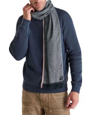 Dogg Echarpe Echarpe LE TEMPS DES CERISES BIOS Anthracite - Bleu