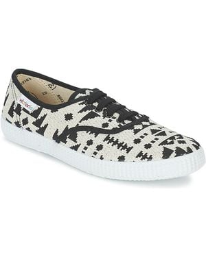 Victoria INGLES GEOMETRICO LUREX - Neutro