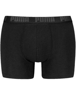 PUMA Caleçons Caleçon Everyday Boxers 2P - Noir