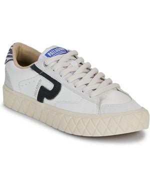 Palladium Sneakers Basse Palla Ace Lo Mix Lth - Bianco