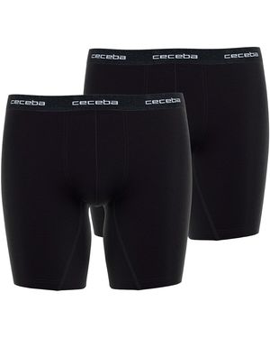 Ceceba Caleçons Caleçon Paquet de 2 Shorts - Noir
