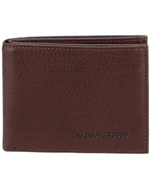 Arthur Et Aston Portefeuille Portefeuille Arthur et Aston Ref 67336 Chataigne 12*9.5 cm - Marron