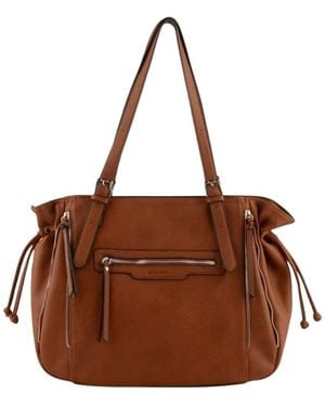Mia Joy Sac A Main Sac Shopping Ref 69158 Camel 44*27*13 Cm - Marron