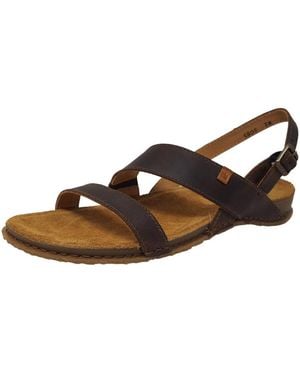 El Naturalista Sandales Plates - Marron