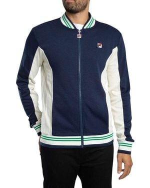 Fila Veste Veste de survêtement Settanta Baseball - Bleu