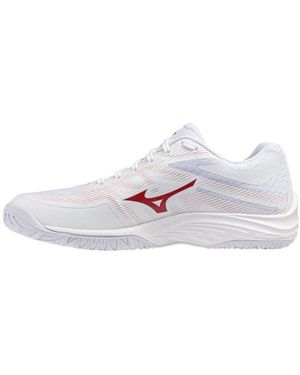 Mizuno Chaussures Chaussures De Volley Lightning Select Maille Respirante - Blanc