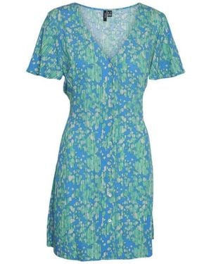 Vero Moda Robe Courte 5966601 - Bleu