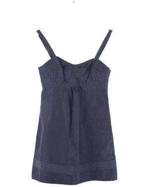 Marc Jacobs Robe courte Robe en soie marine - Bleu