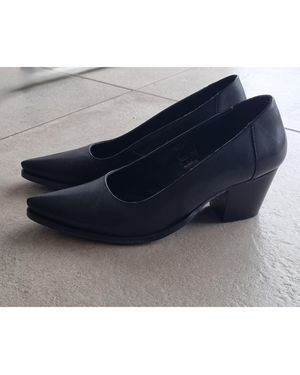 Texto Chaussures escarpins escarpin noirs taille 35 - Bleu