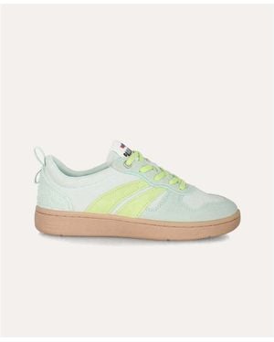 Palladium Baskets basses pallacup flame - Vert