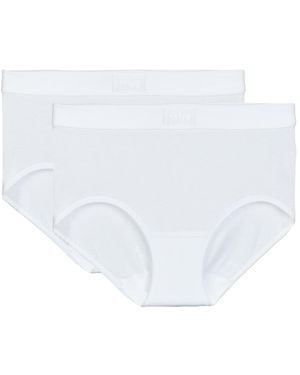 Sloggi Culotte E Slip Double Comfort T Maxi Pack De 2 - Bianco