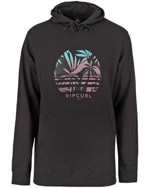 Rip Curl Sweat-shirt SUNSET FLOWER STANDARD FLEECE - Noir