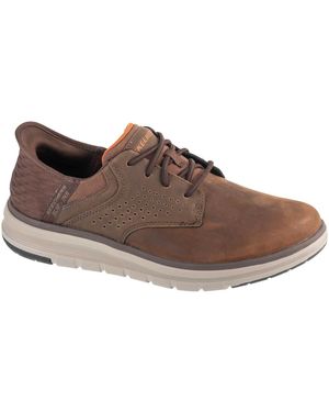 Skechers Lage Sneakers Slip-Ins: Orell - Bruin