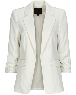 Vero Moda Blazer Vmsteffi 3/4 Sl - Wit