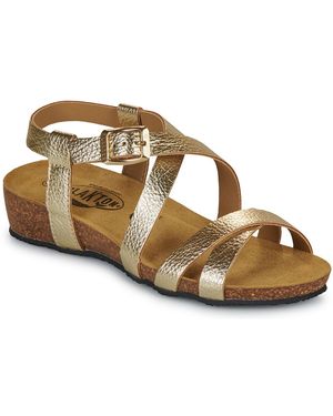 Plakton Platte Sandalen Nemo - Metallic