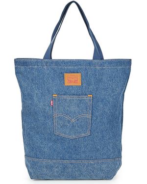 Levi's Handtas Back Pocket Tote - Blauw