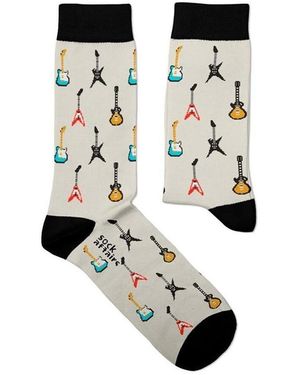 Sock Affairs Chaussettes Six String - Noir