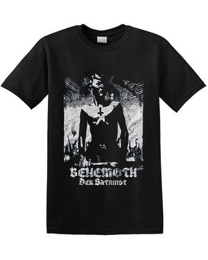 Behemoth T-Shirt Der Satanist - Noir