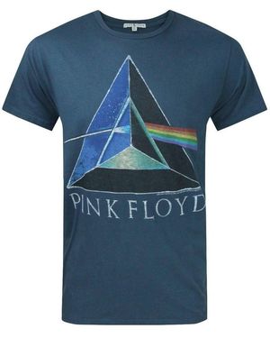 Junk Food T-shirt Dark Side Of The Moon - Bleu