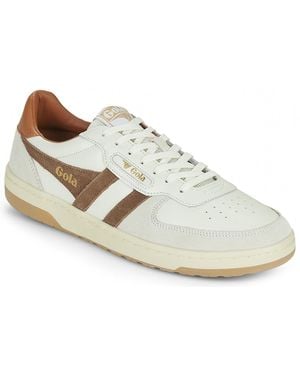 Gola Lage Sneakers Hawk - Wit