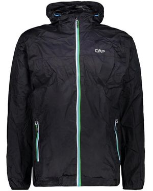 CMP Coupes vent MAN JACKET FIX HOOD GR - Noir