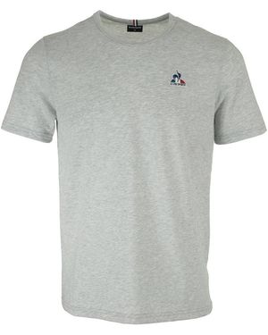 Le Coq Sportif T-Shirt Korte Mouw Ess Tee Ss N2 M - Grijs