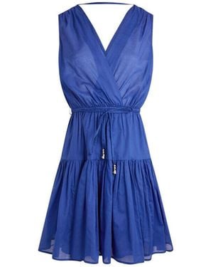 Morgan Robe courte 178041VTPE25 - Bleu