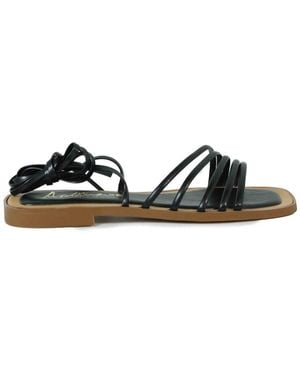Aplauso Sandales SANDALIAS PLANAS DE TIRAS RAFAELA NEGRAS - Noir