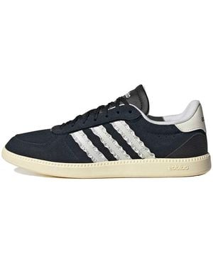 adidas Baskets Baskets Breaknet Sleek Cuir Et Matière Synthétique - Bleu