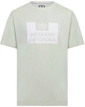 Weekend Offender T-Shirt Mcney - Bleu
