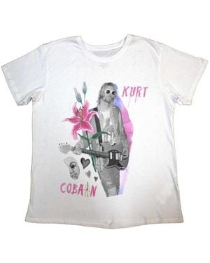 KURT COBAIN T-shirt RO10760 - Blanc